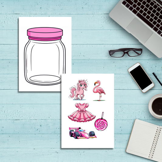 Rainbow Jars Color Matching Game – Hands-On Learning Fun! 🌈🫙